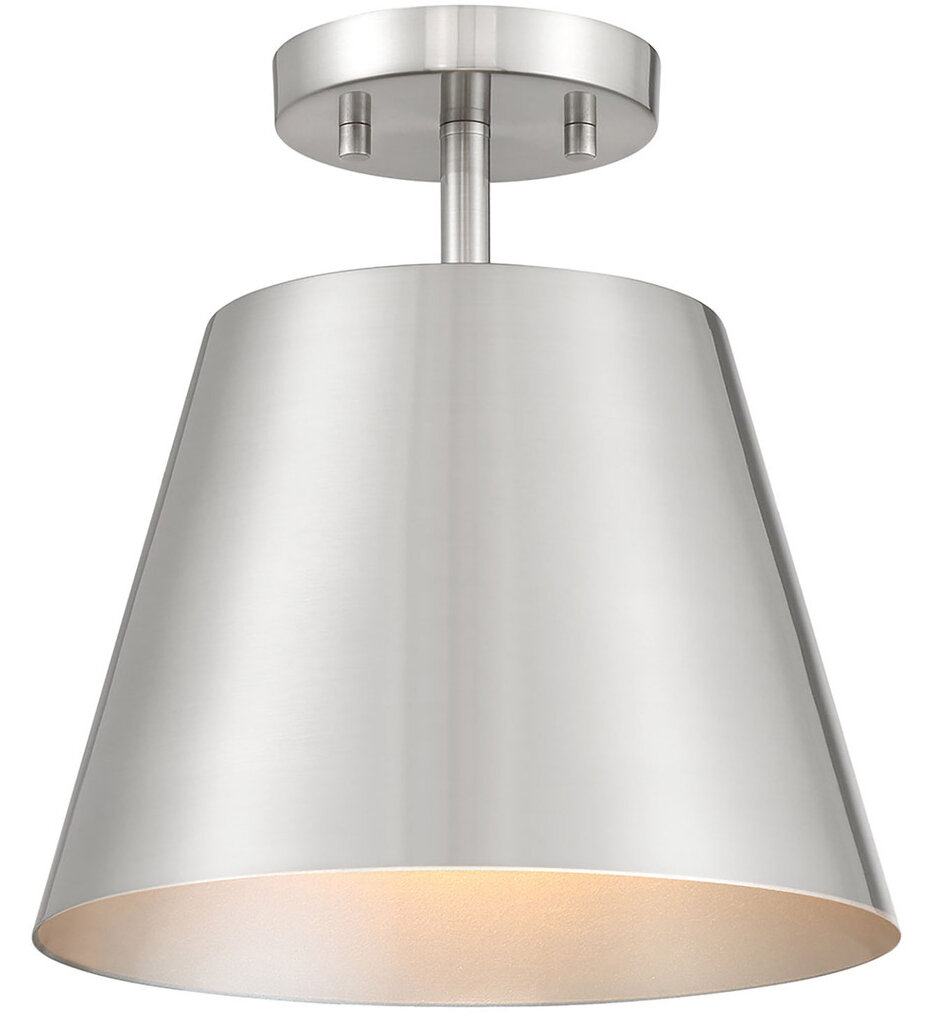 Meridian - Meridian 10" Semi-Flush Mount