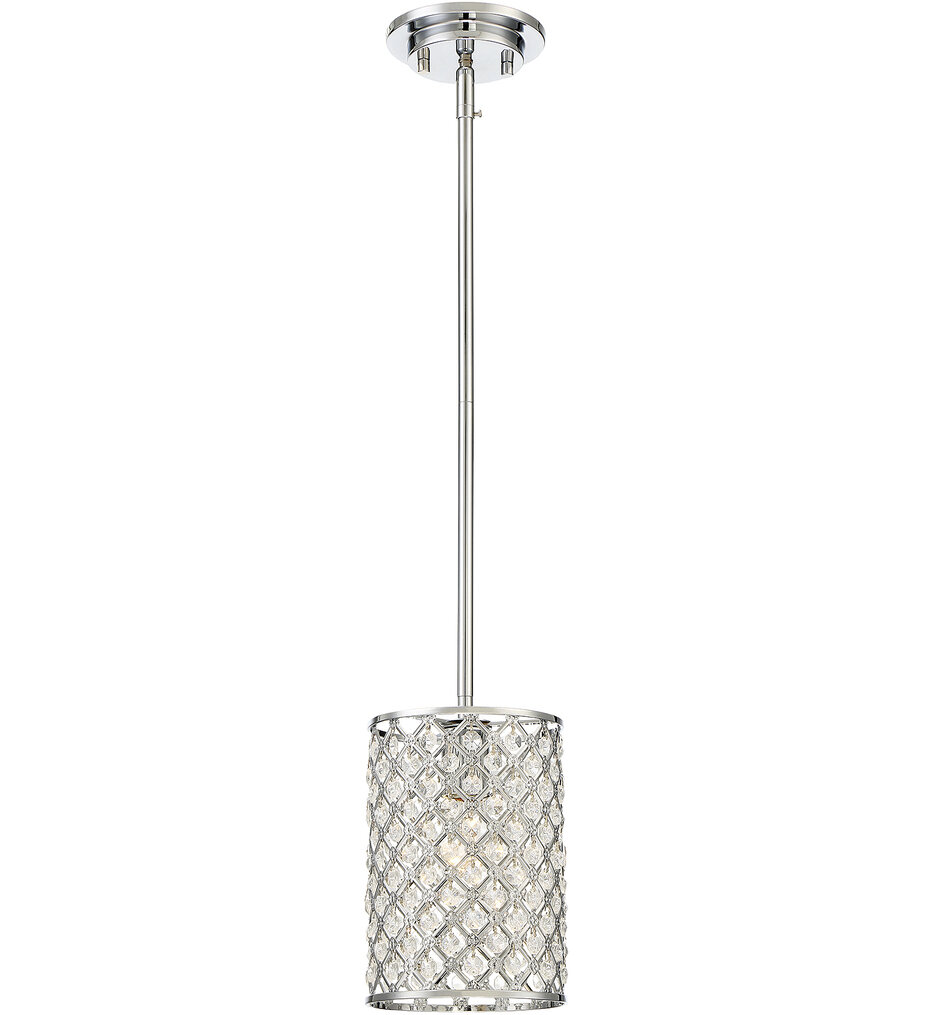 Meridian - M70017CH - Meridian 6.25" Pendant