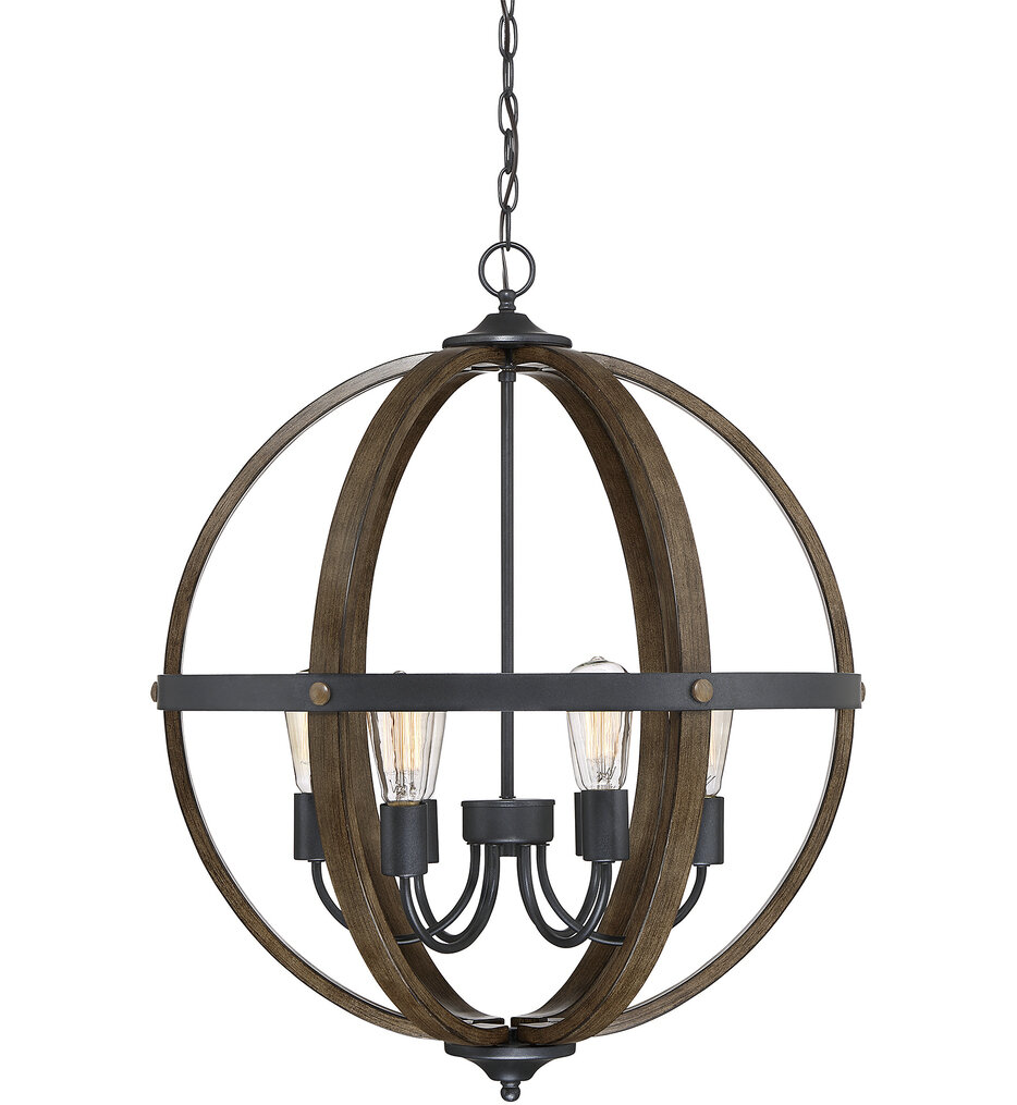 Meridian - M70034WB - Meridian 24" Pendant