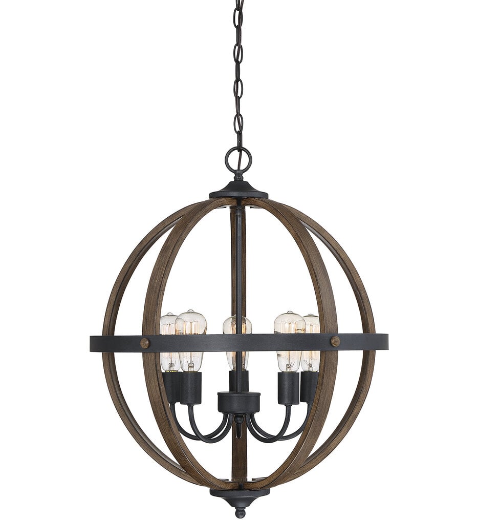 Meridian - M70041WB - Meridian 22" Chandelier