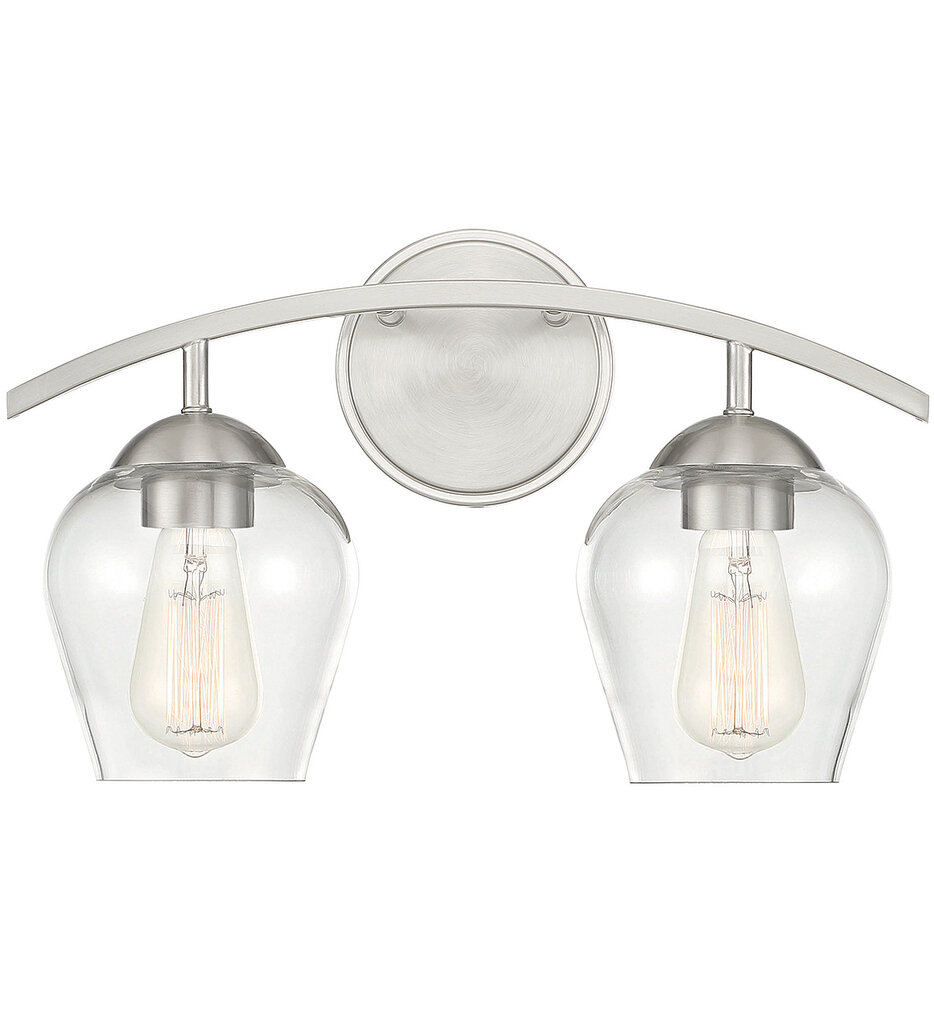 Meridian - Meridian 16" Bath Vanity Light