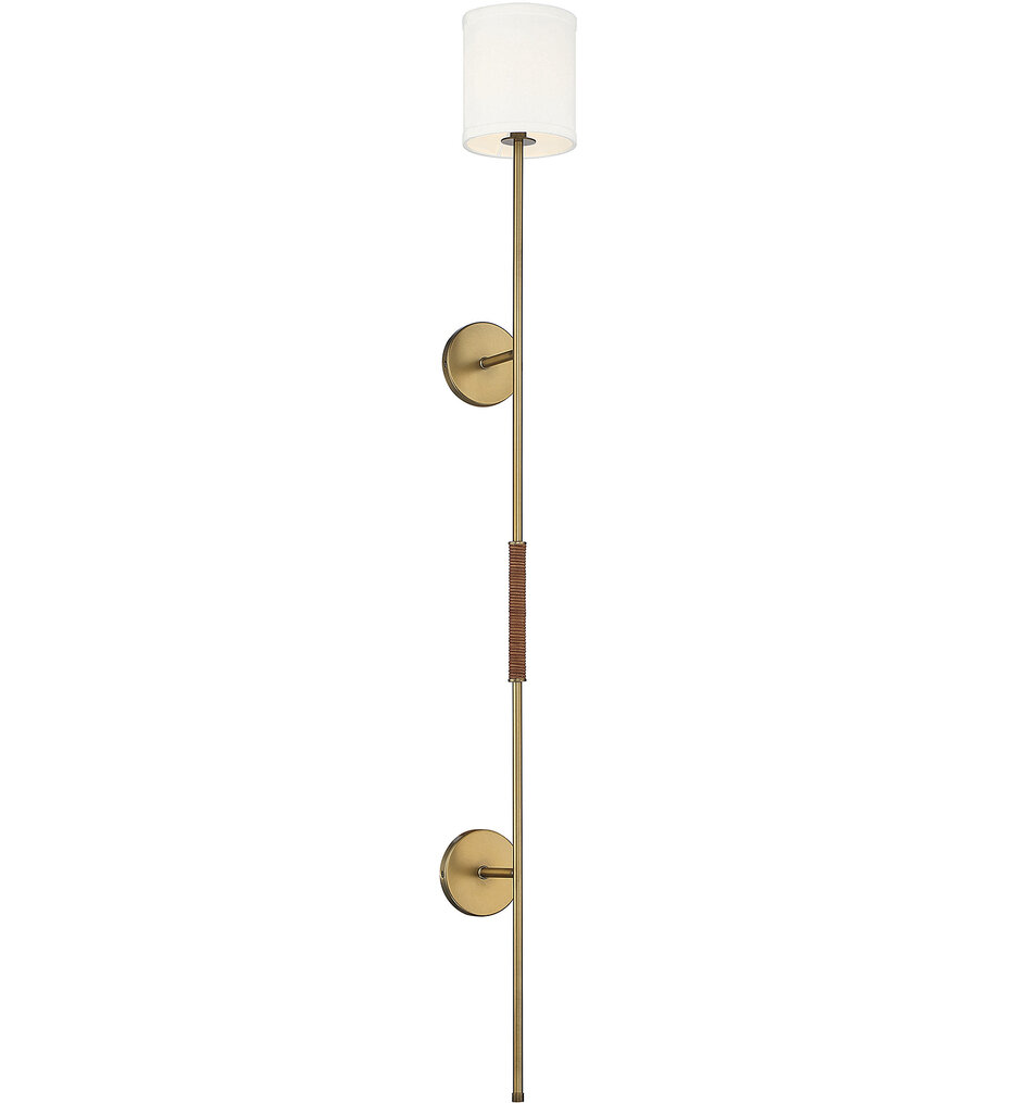 Meridian - M90063NB - Meridian 55" Wall Sconce