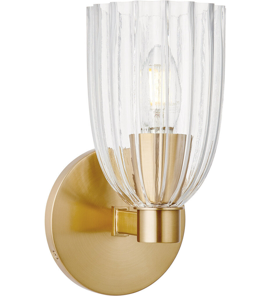 Meridian - M90120NB - Meridian 9.38" Wall Sconce