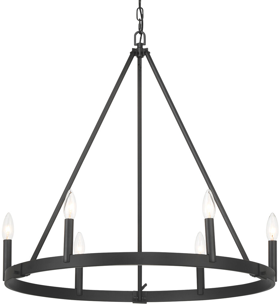 Minka-Lavery - 1715-66A - Dutton 27.75" Chandelier