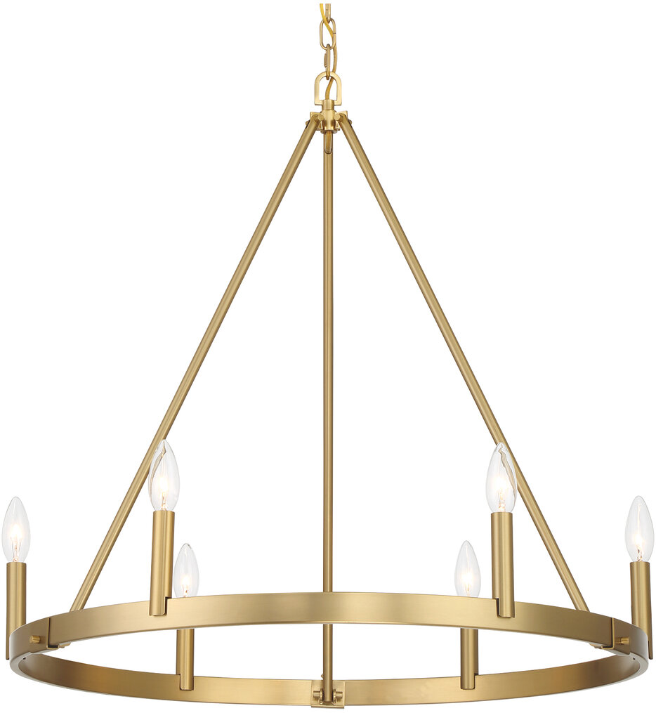 Minka-Lavery - 1715-894 - Dutton 27.75" Chandelier