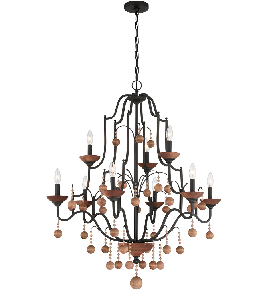 Minka-Lavery - Colonial Charm 33.13" Chandelier