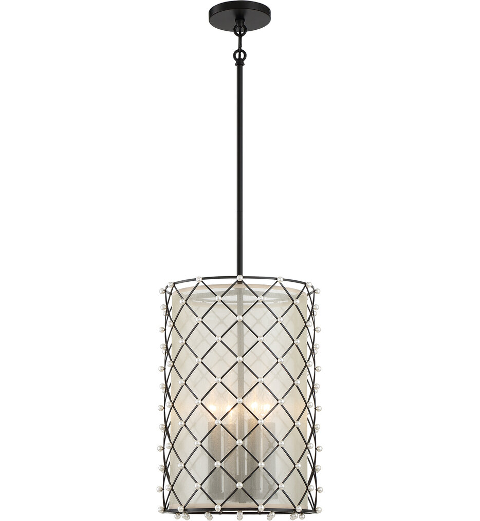 Minka-Lavery - 2863-66A - Sheer Elegance 12.63" Pendant