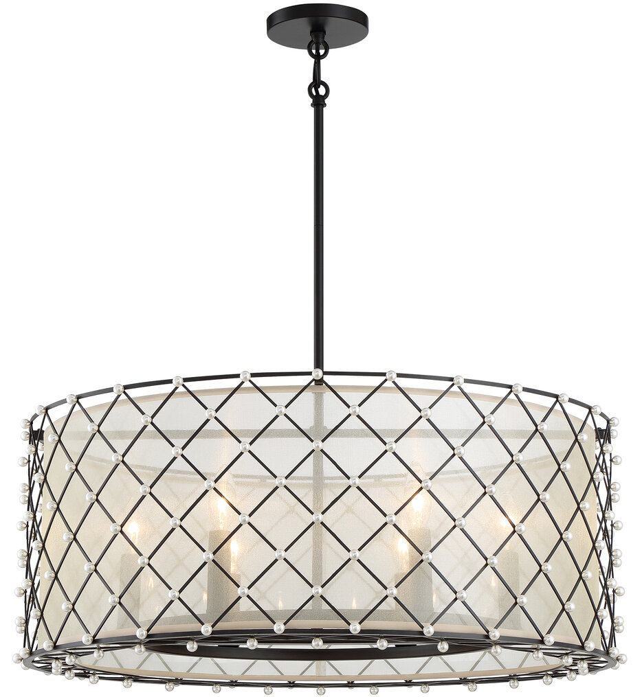 Minka-Lavery - 2866-66A - Sheer Elegance 28.13" Pendant
