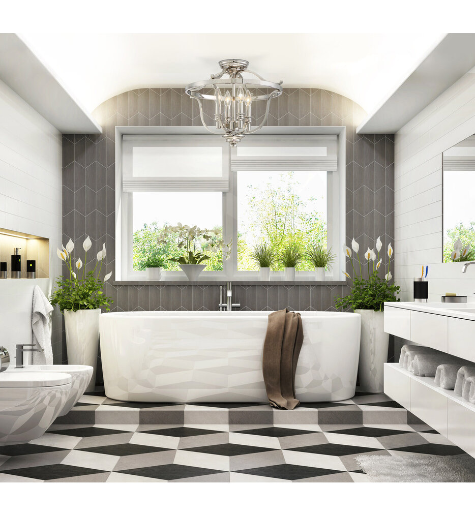 Audrey's Point 17.25" Semi-Flush