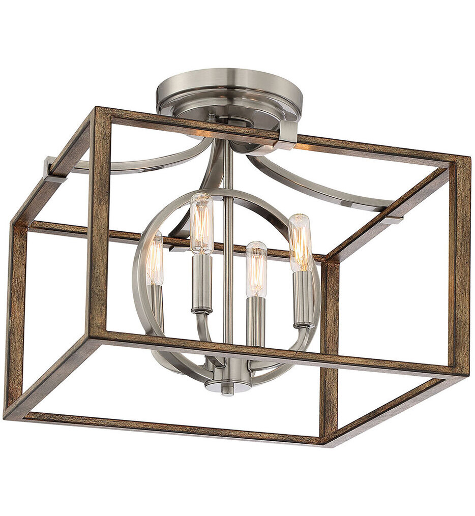 Minka-Lavery - 4013-280 - Country Estates 16.5" Semi-Flush Mount