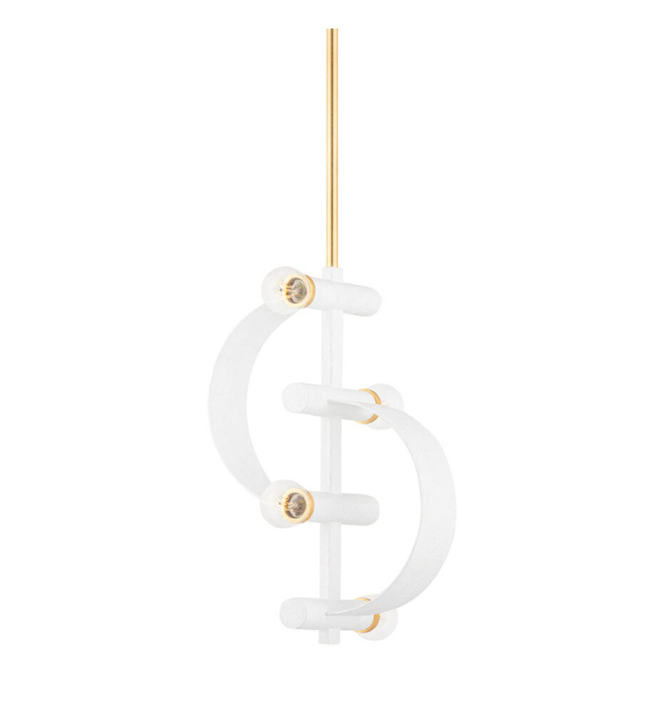 Mitzi - H379704-GL/WH - Maddie 10" Pendant