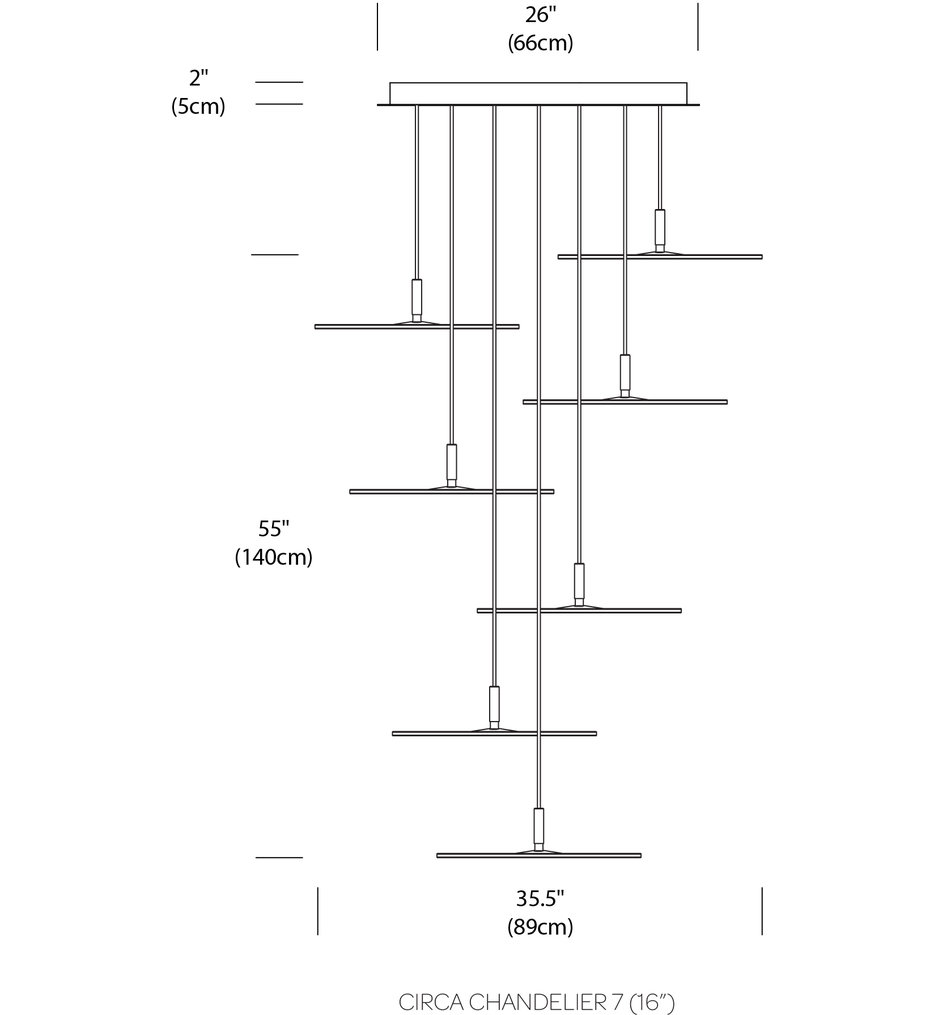 Circa 35.5" Chandelier