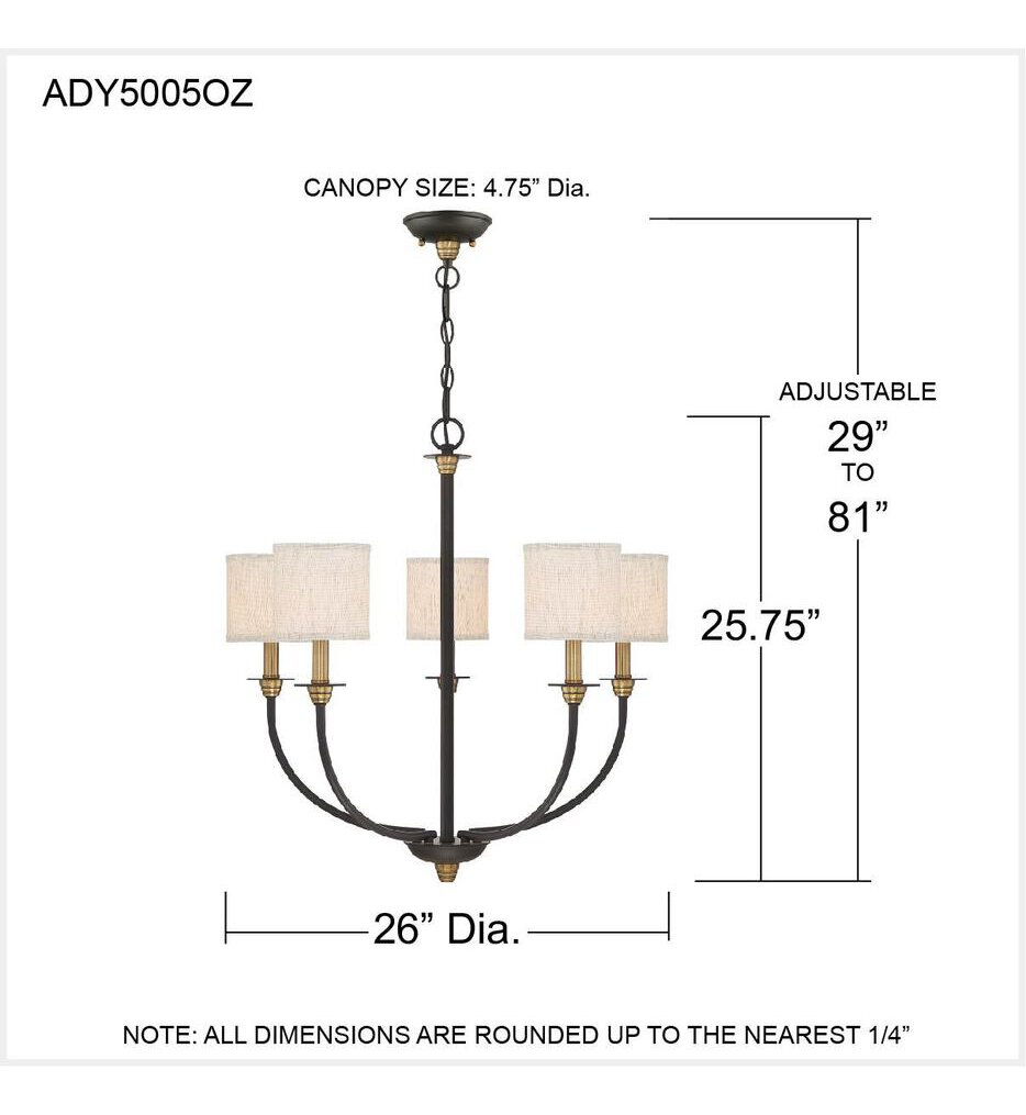 Audley 26" Chandelier