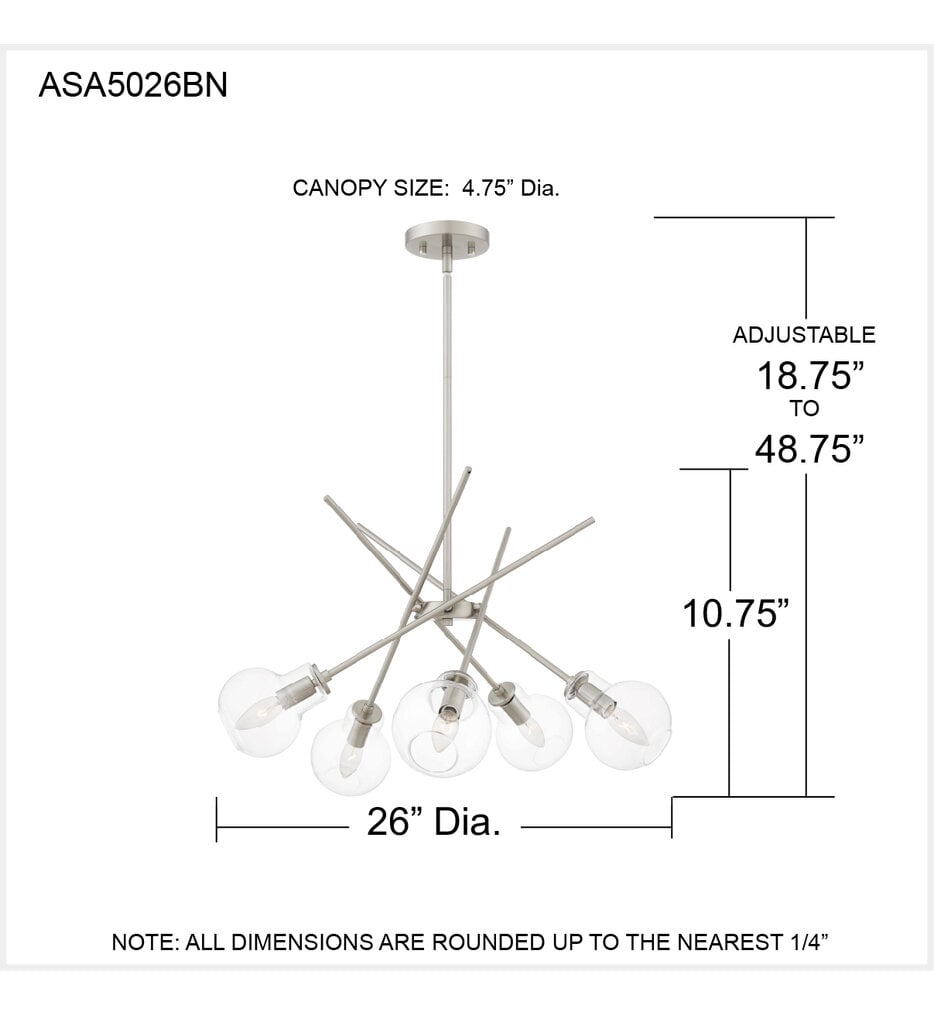 Asha 26" Chandelier
