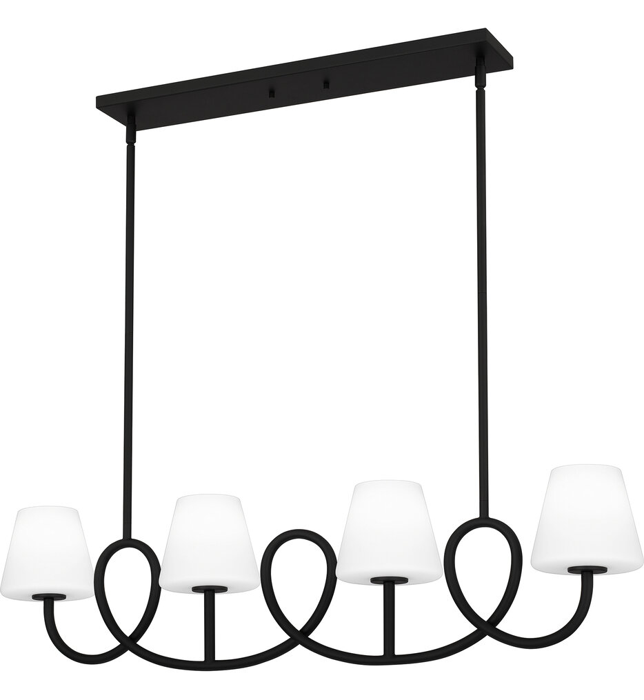 Quoizel - ATK440MBK - Atkins 40" Island Light
