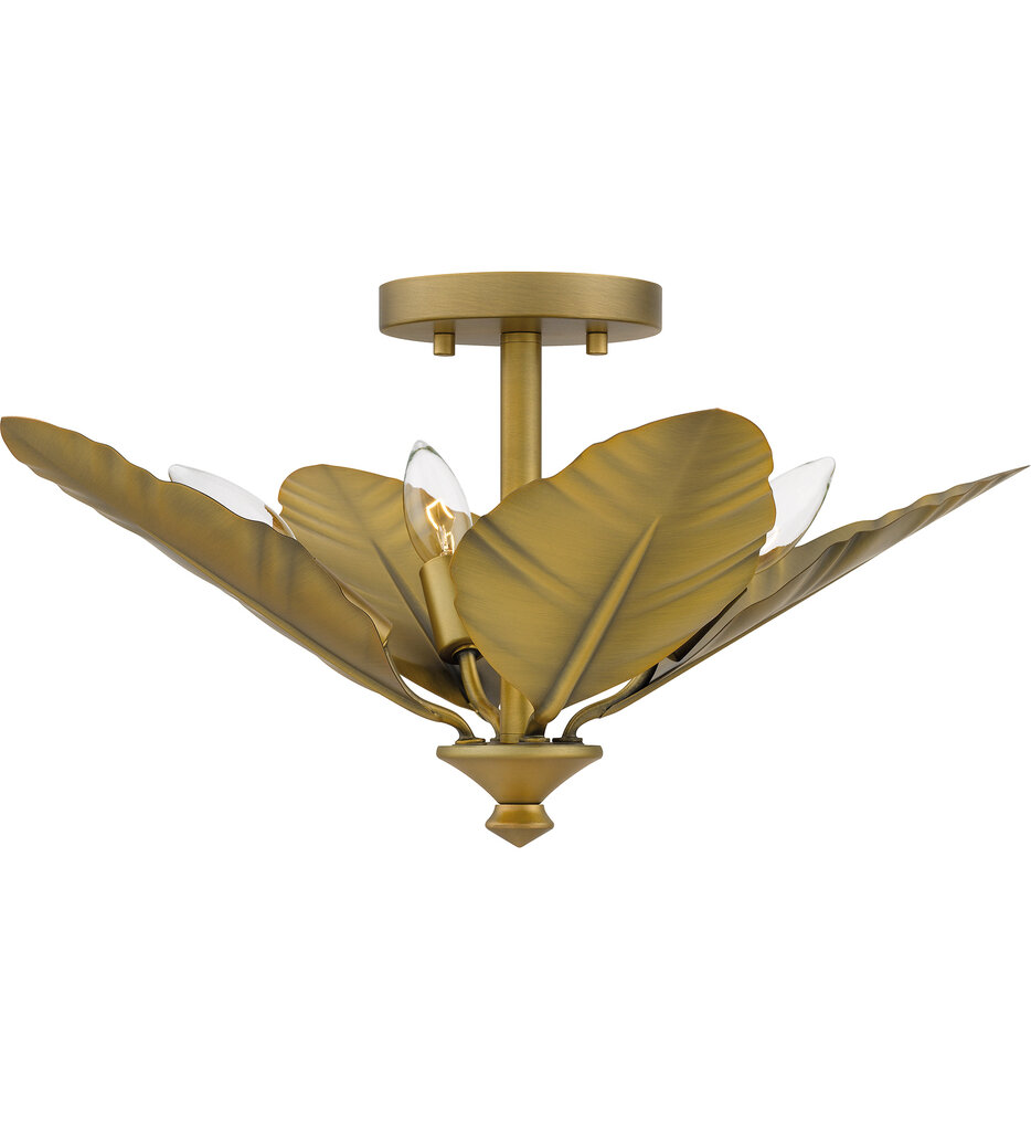 Quoizel - BAY1718AB - Bayley 18.5" Semi Flush