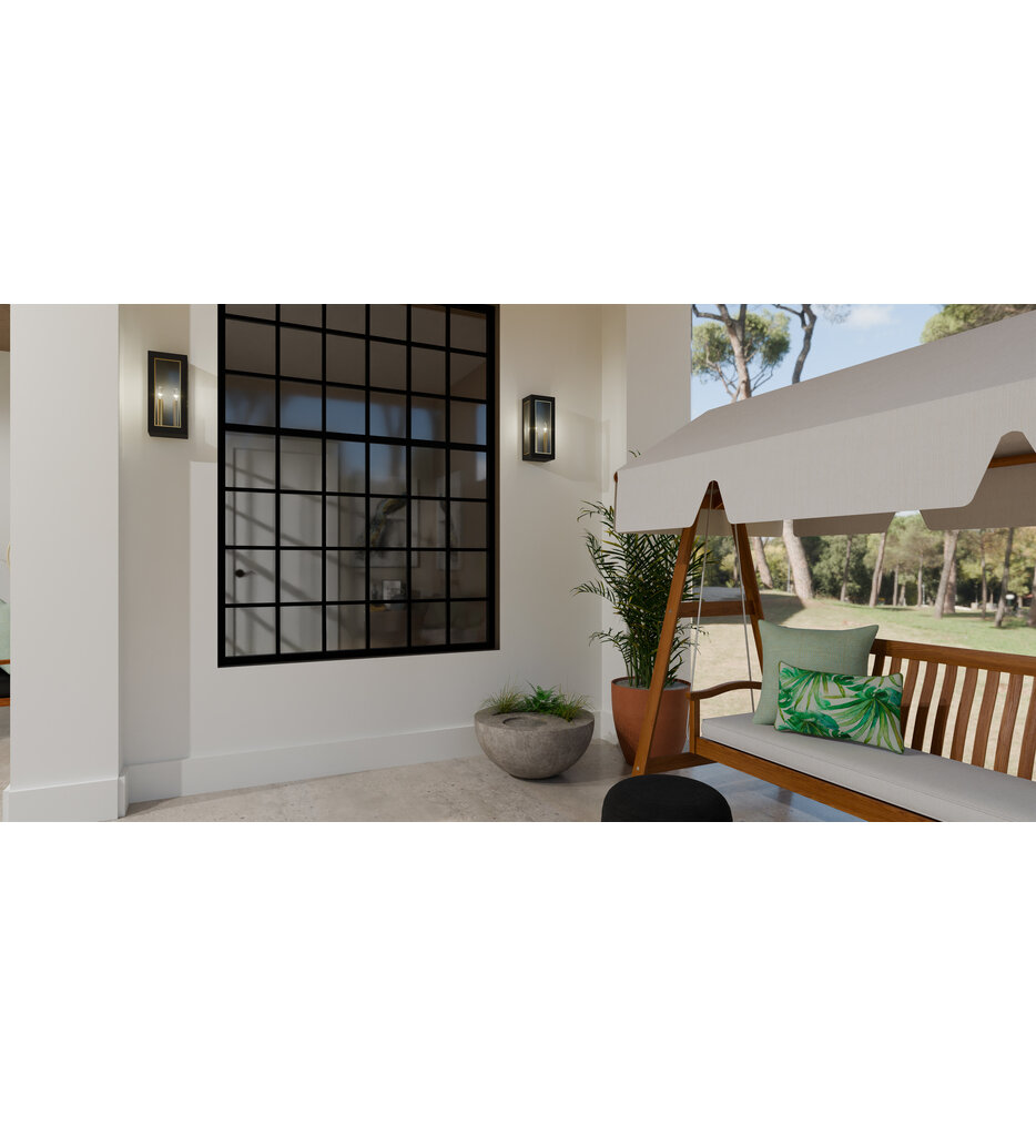 Bourbon 15" Outdoor Wall Sconce