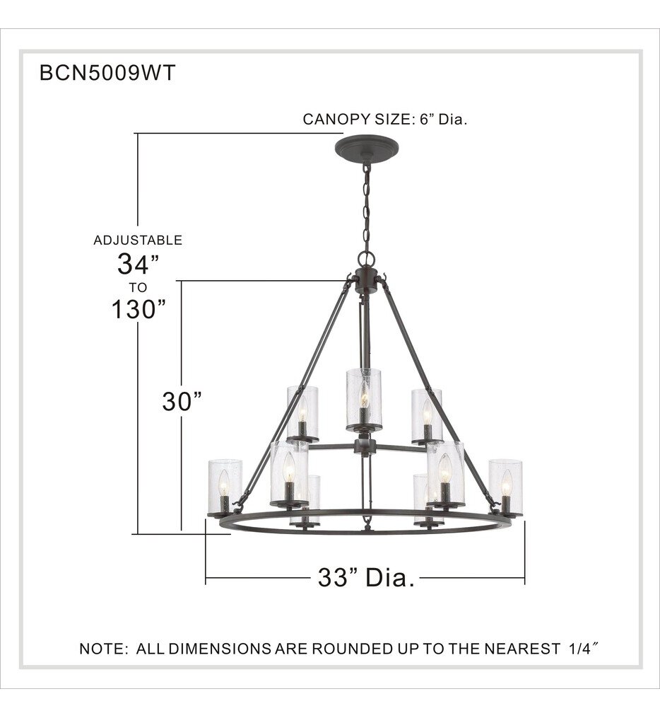 Buchanan 33" Chandelier