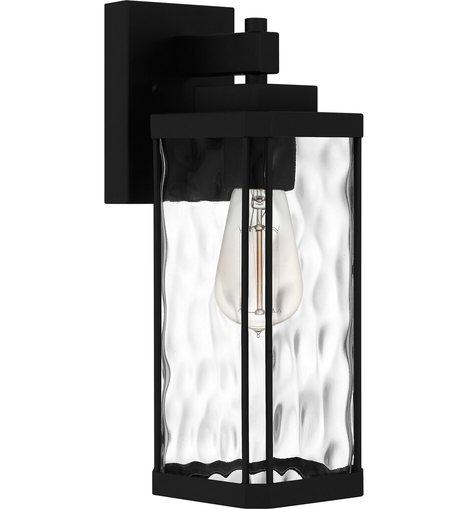 Quoizel - BCR8405MBK - Balchier 14.25" Outdoor Wall Sconce