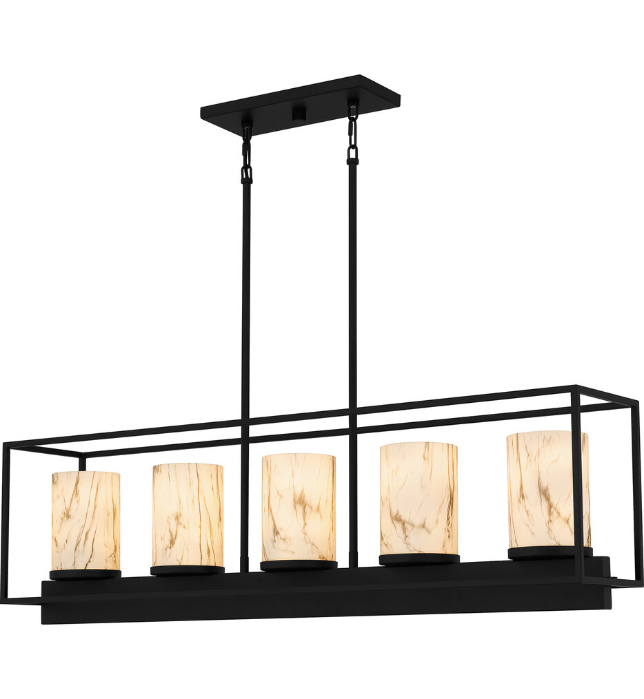 Quoizel - BET542MBK - Bentley 42" Island Light