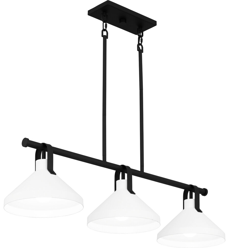Quoizel - BIK338MBK - Brink 38" Island Light