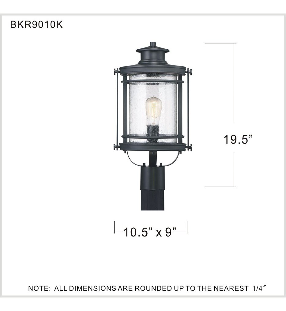 Booker 19.5" Outdoor Post Light