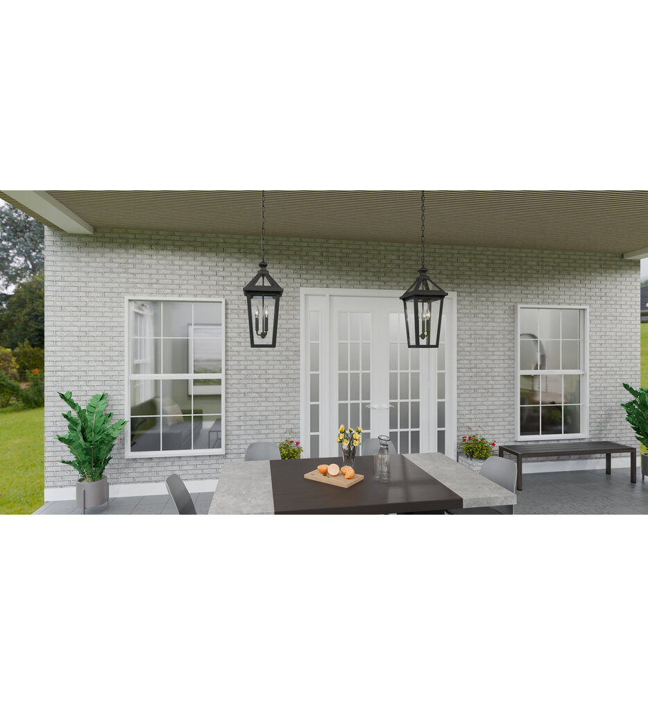 Boulevard 9.5" Outdoor Pendant