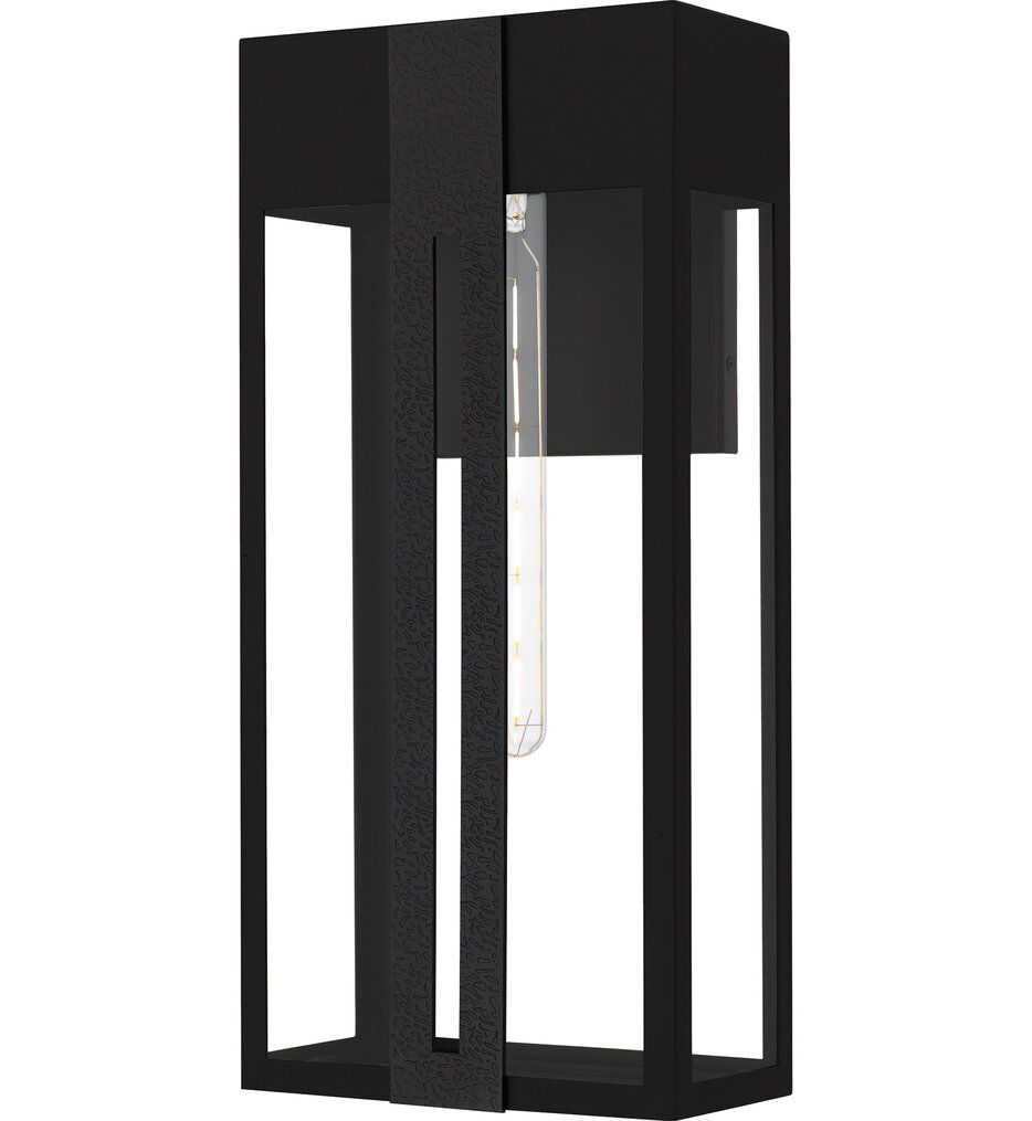 Quoizel - BSW8409MBK - Boswell 20" Outdoor Wall Sconce