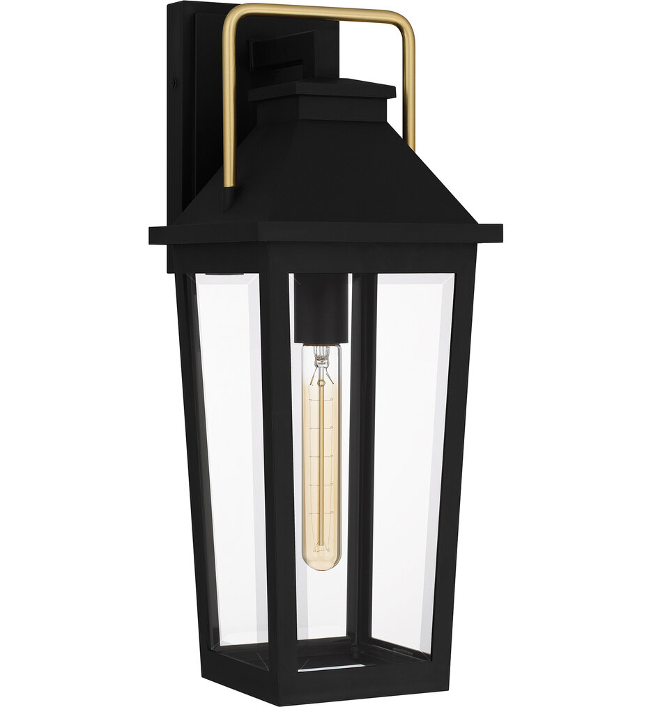 Quoizel - BUK8407MBK - Buckley 19.5" Outdoor Wall Sconce