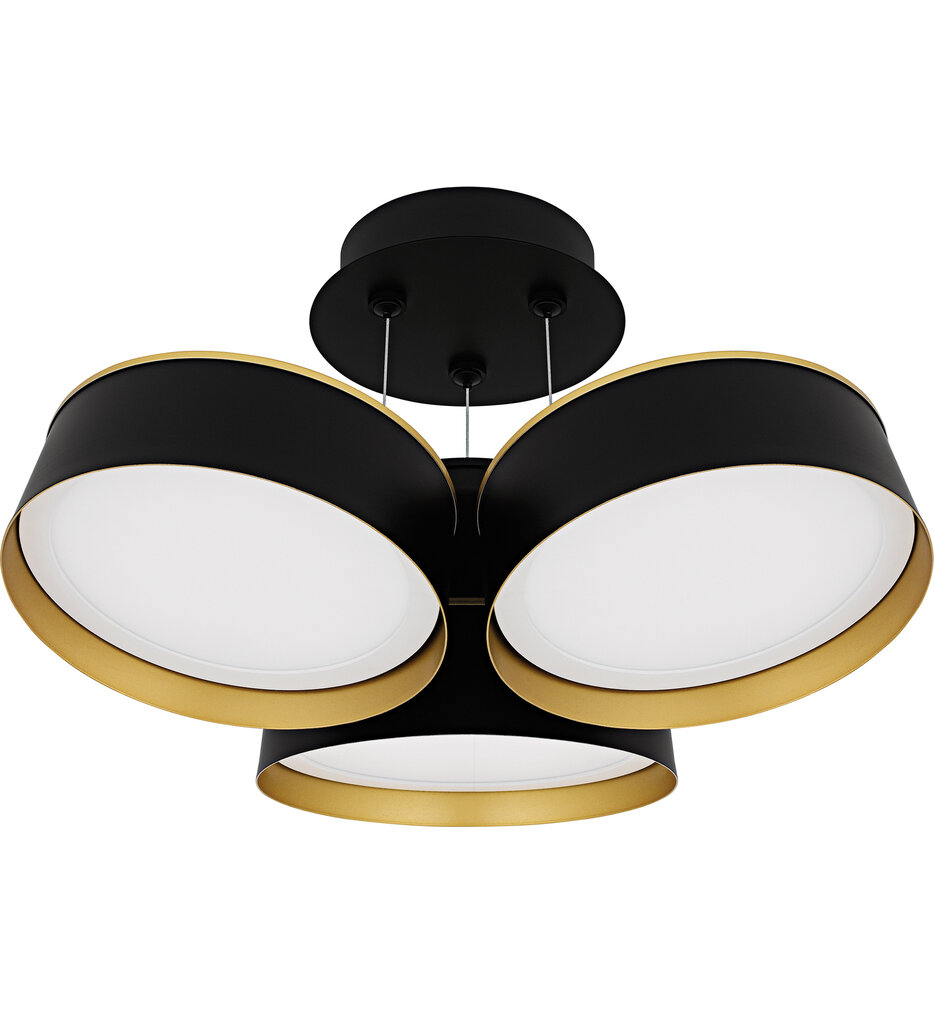 Byrnes 19" Semi-Flush Mount