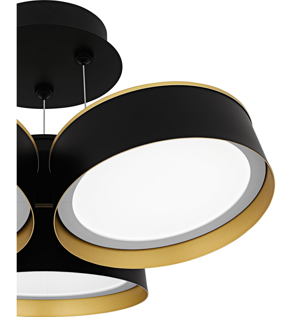 Byrnes 19" Semi-Flush Mount