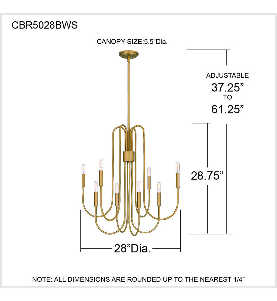 Cabry 28" Chandelier