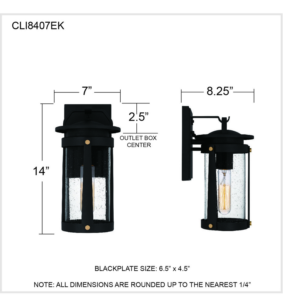 Clifton 14" Outdoor Wall Sconce