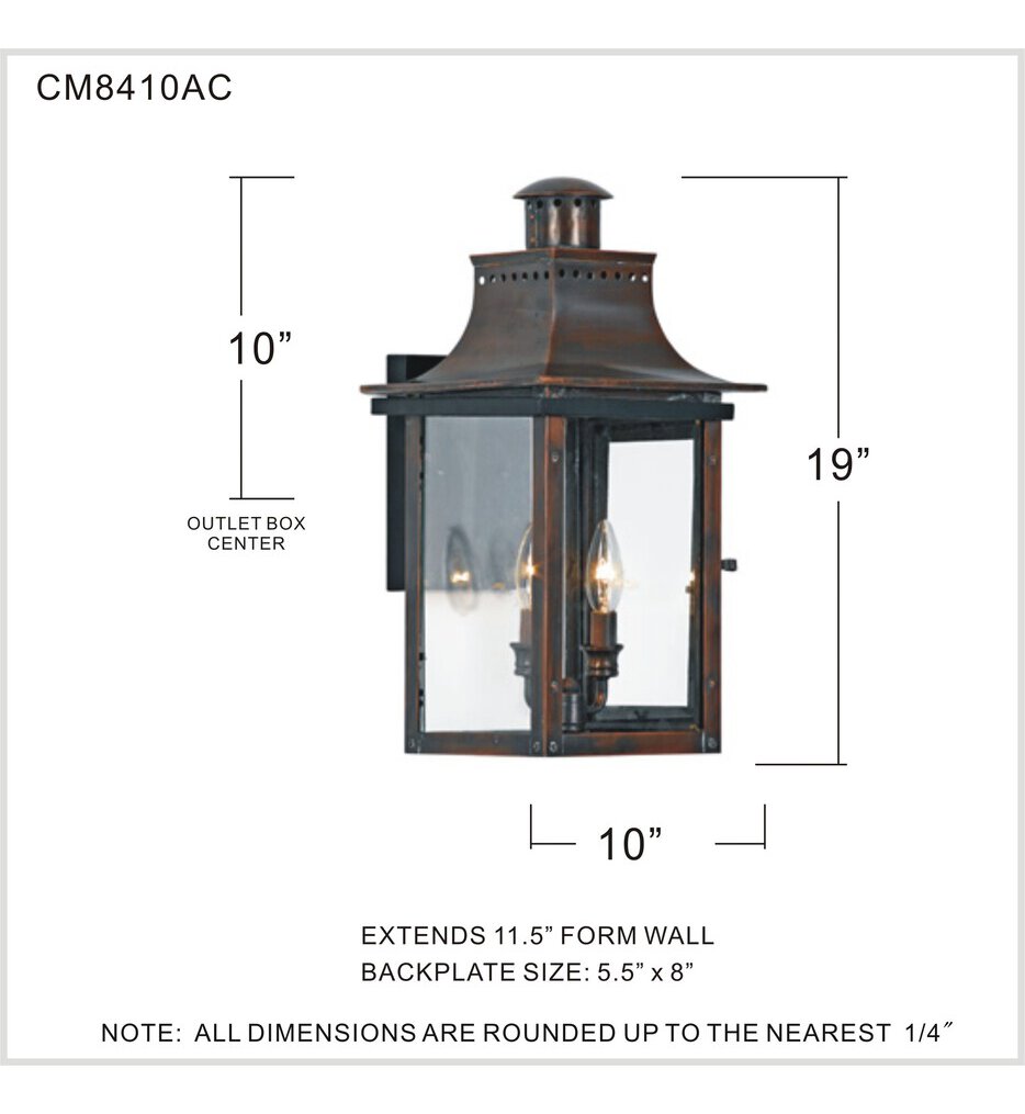 Chalmers 20.5" Outdoor Wall Sconce