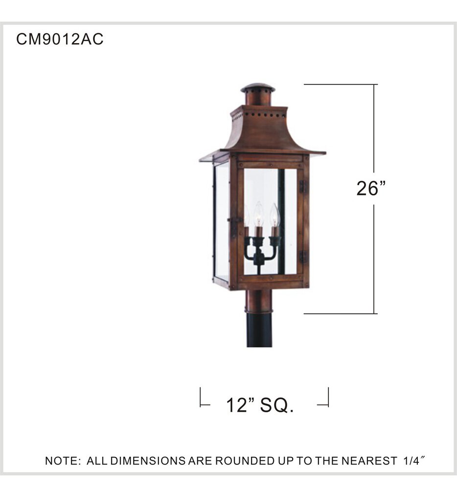 Chalmers Outdoor Post Light