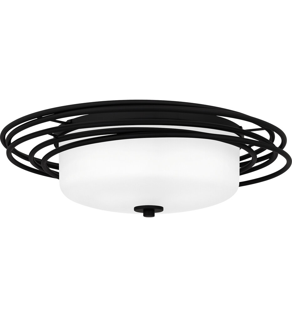 Quoizel - CPE1620MBK - Calliope 20.5" Flush Mount