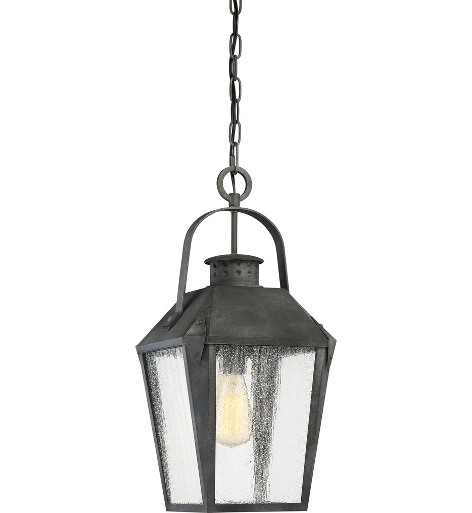 Carriage 21.25" Outdoor Pendant