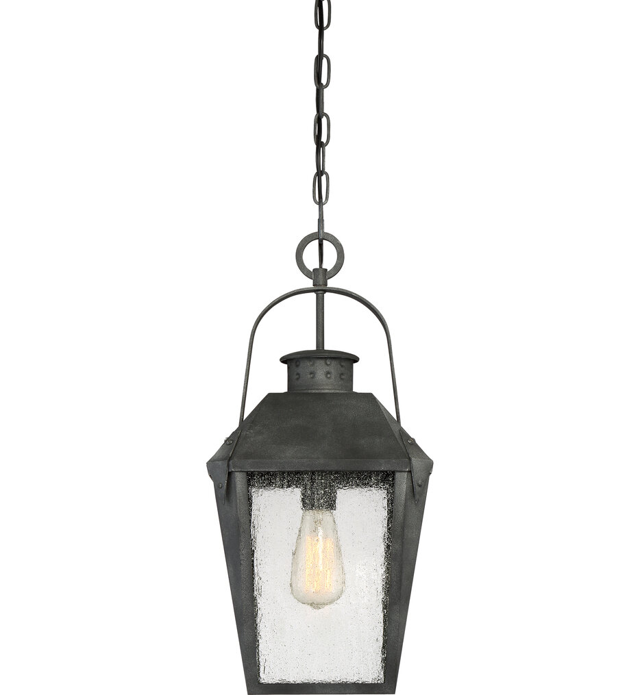 Carriage 21.25" Outdoor Pendant