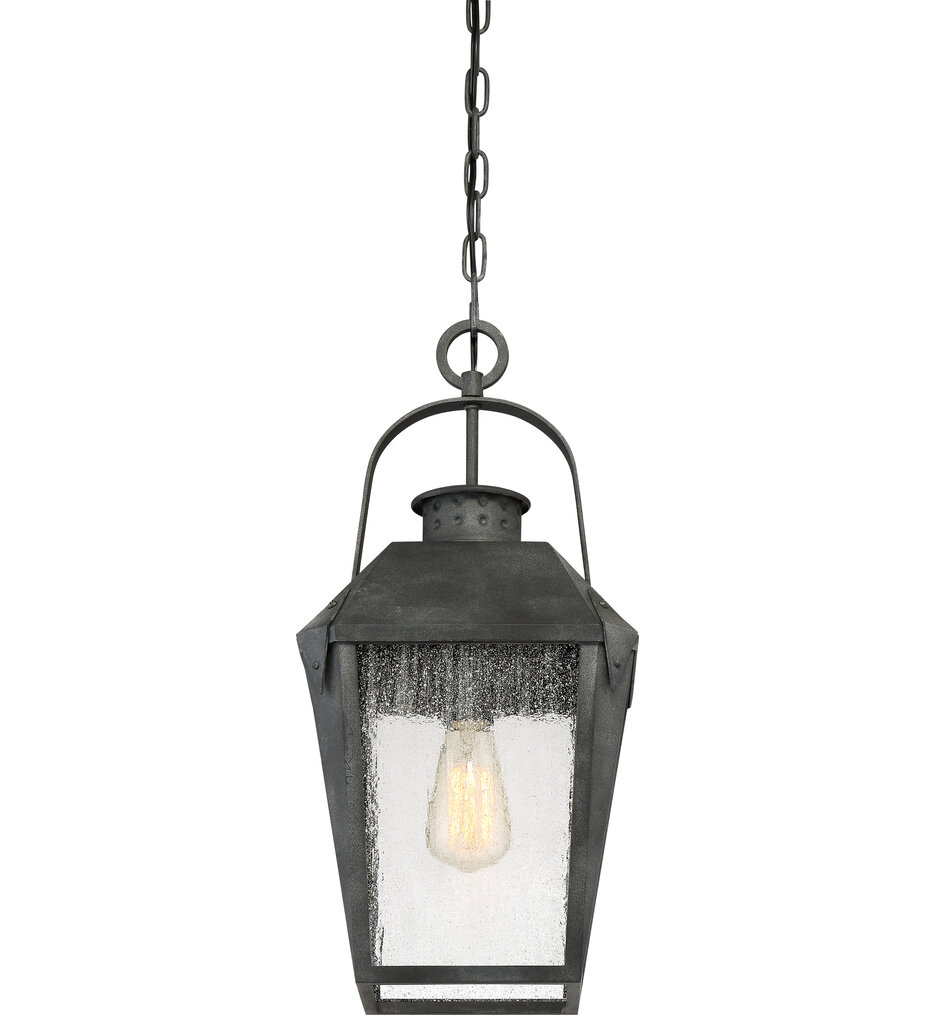 Carriage 21.25" Outdoor Pendant