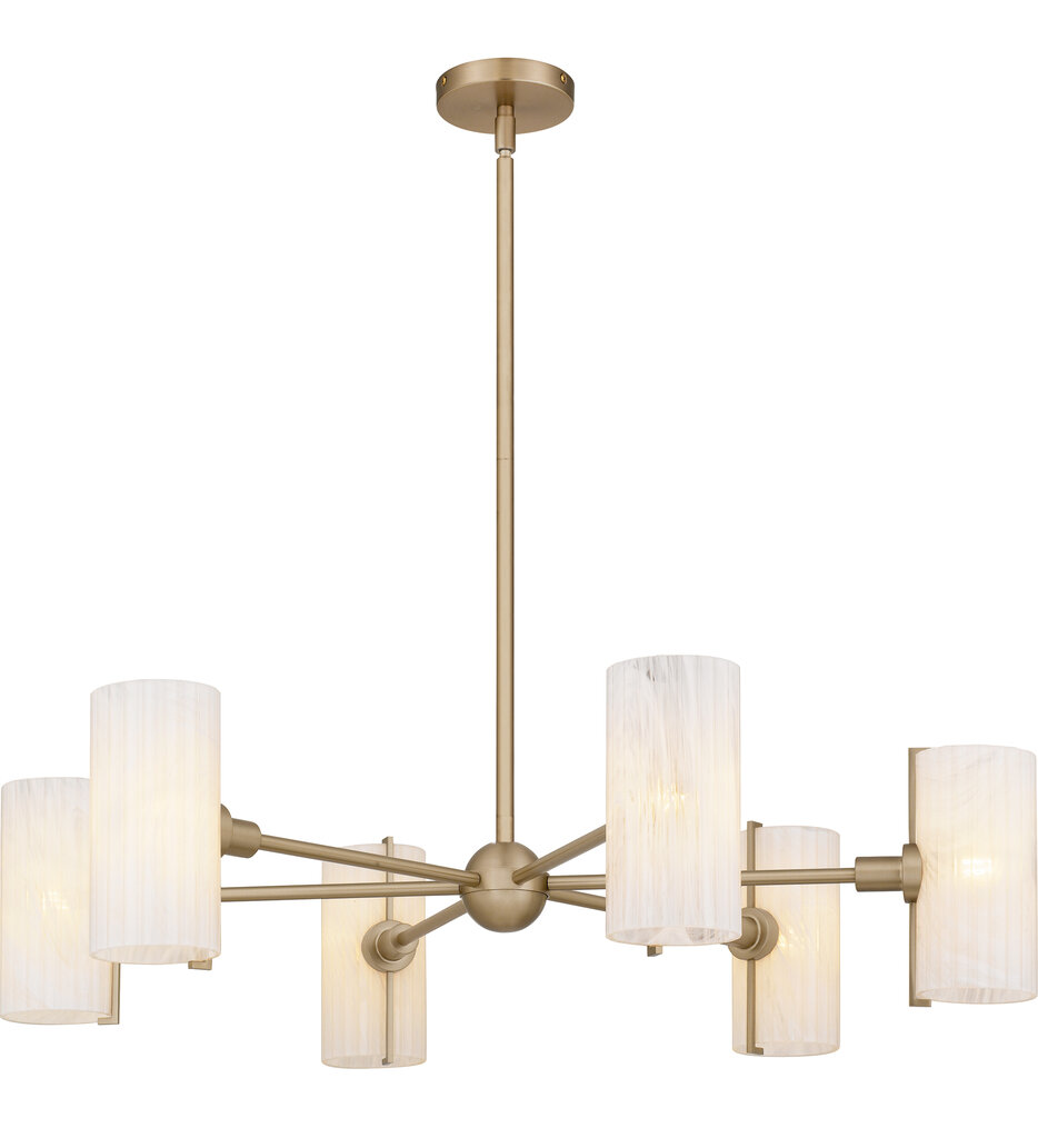 Quoizel - CRR5036BGD - Curran 36" Chandelier