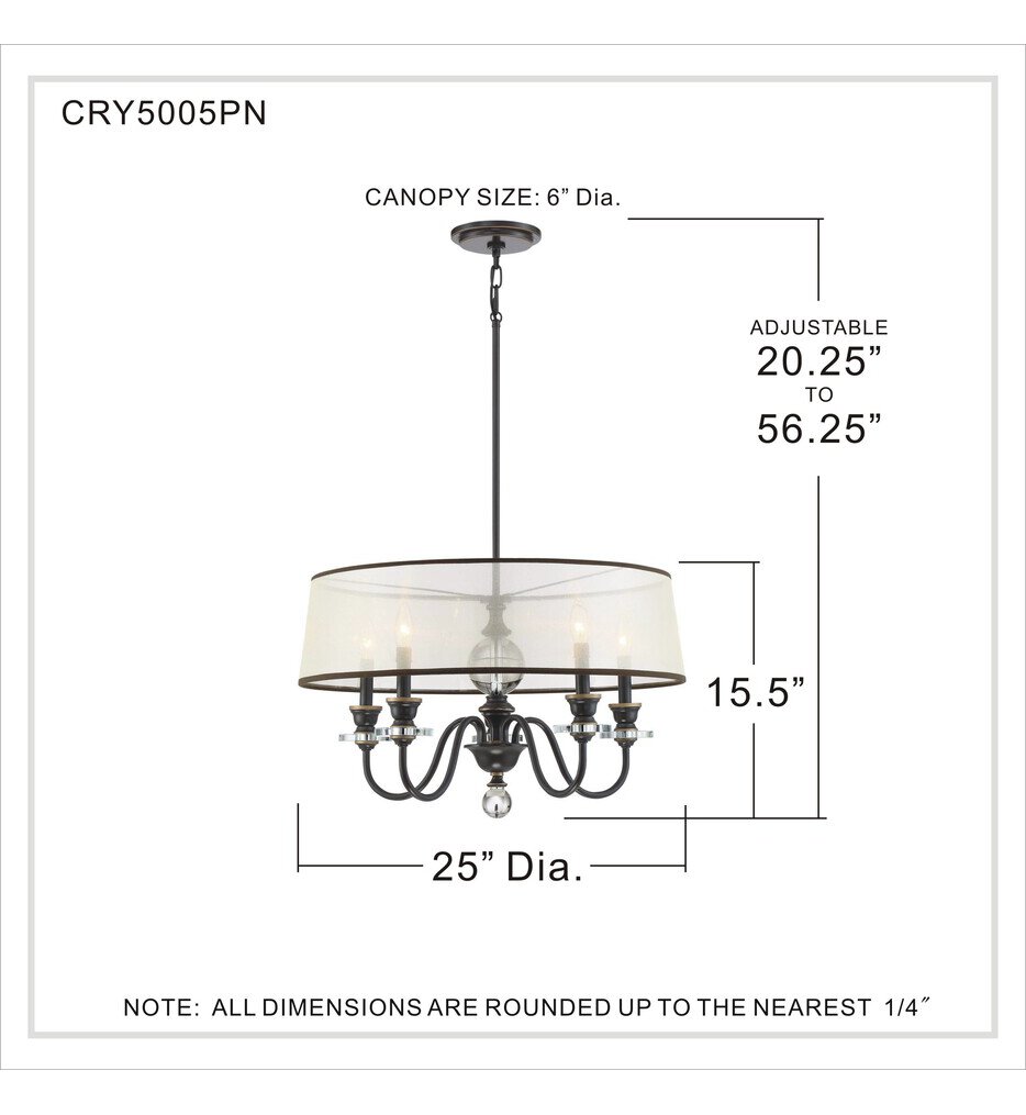 Ceremony 25" Chandelier