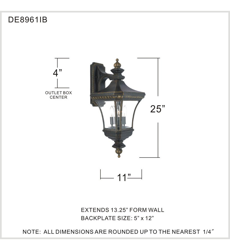 Devon 25" Outdoor Wall Sconce