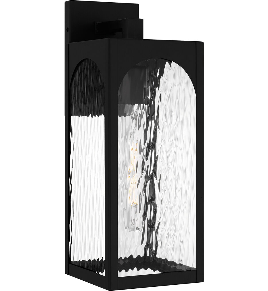 Quoizel - DLG8406MBK - Dallington 16.75" Outdoor Wall Sconce