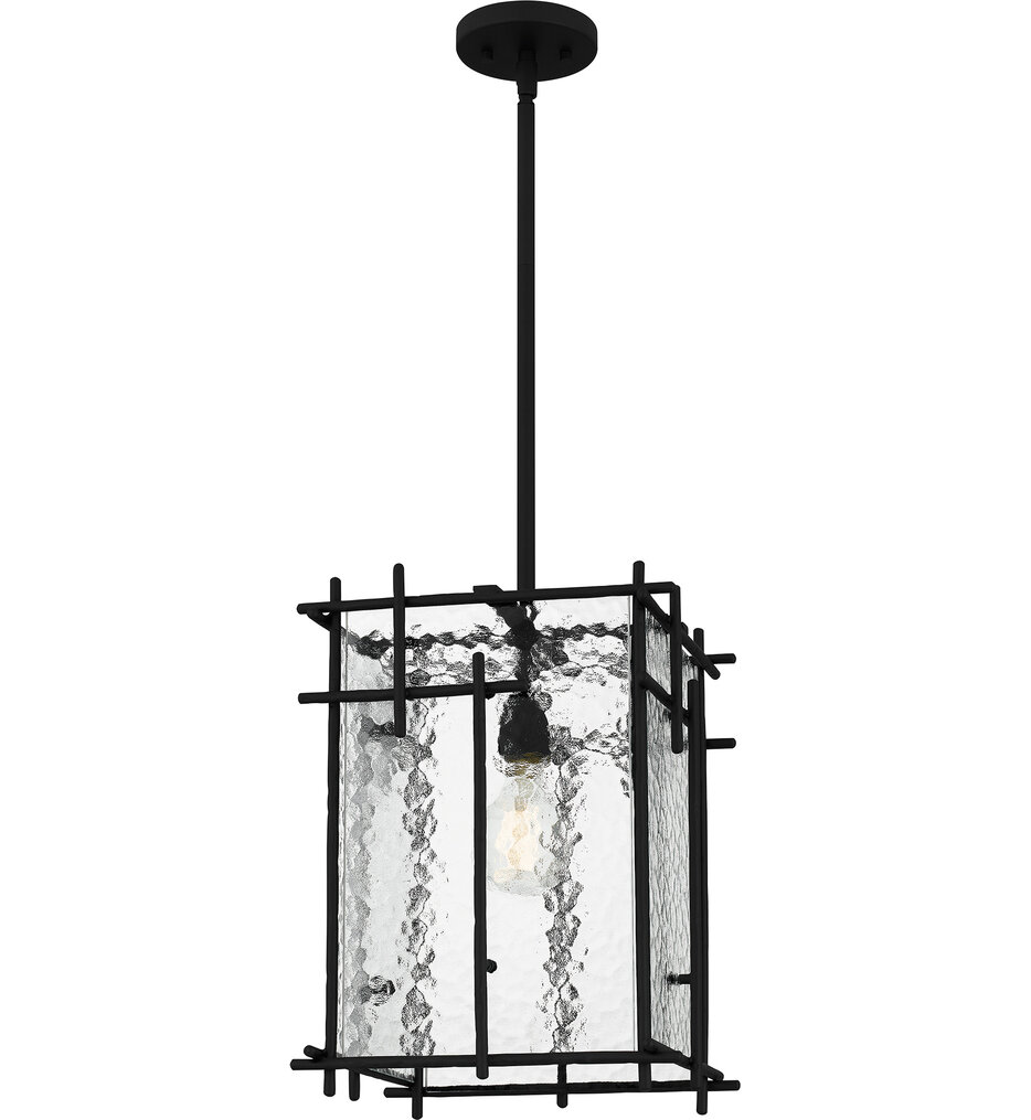 Quoizel - DPN1512MBK - Daphne 12.5" Pendant
