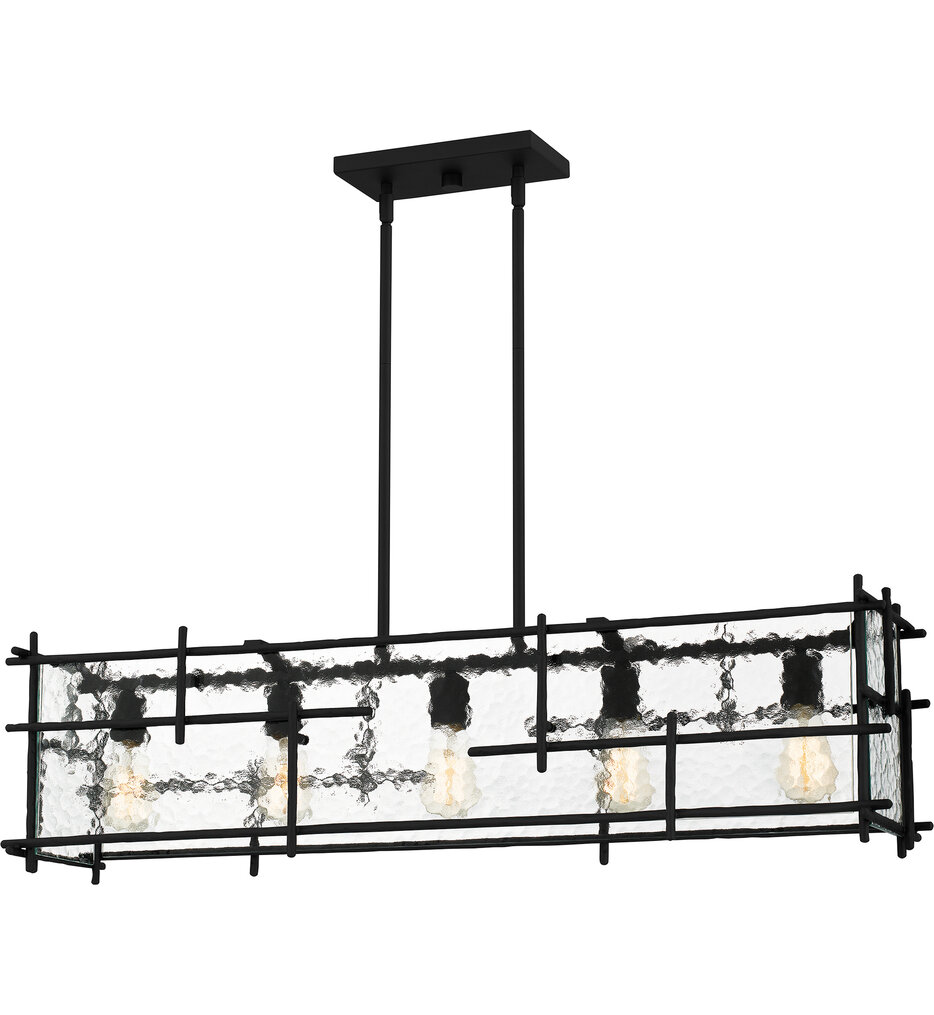 Quoizel - DPN538MBK - Daphne 38.5" Island Light