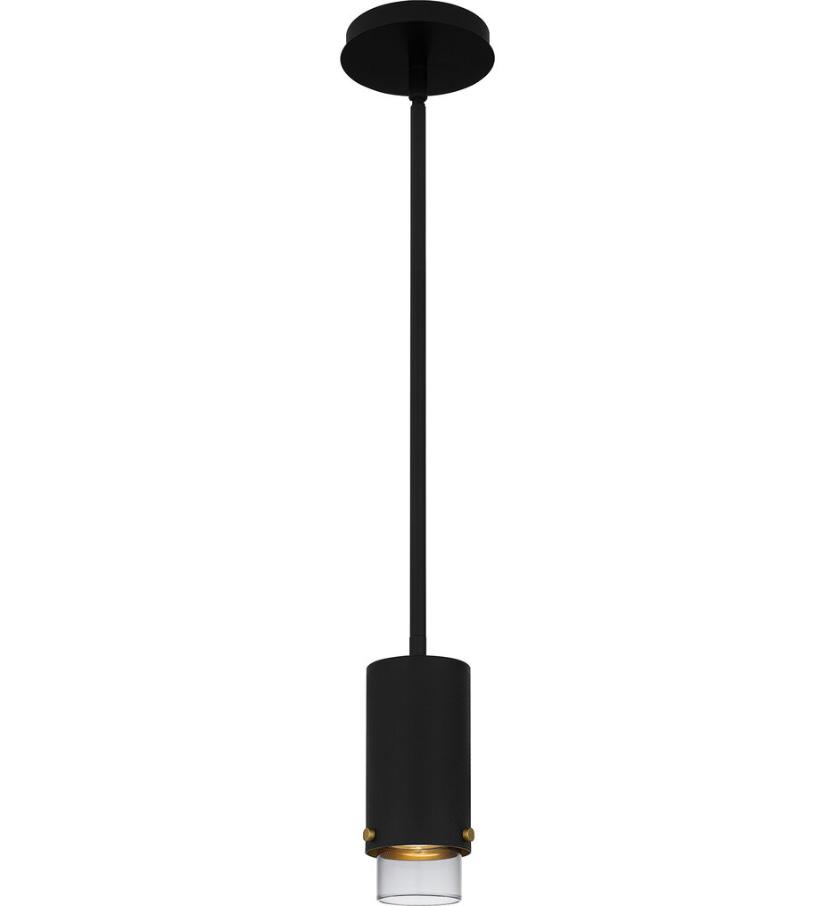 Quoizel - EIO1503MBK - Elio 3.75" Mini Pendant