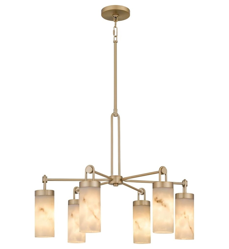 Quoizel - GIA5026BGD - Gianna 26.5-inch Chandelier