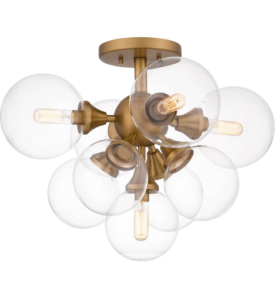 Quoizel - GLI1720BWS - Glinda 20" Semi Flush