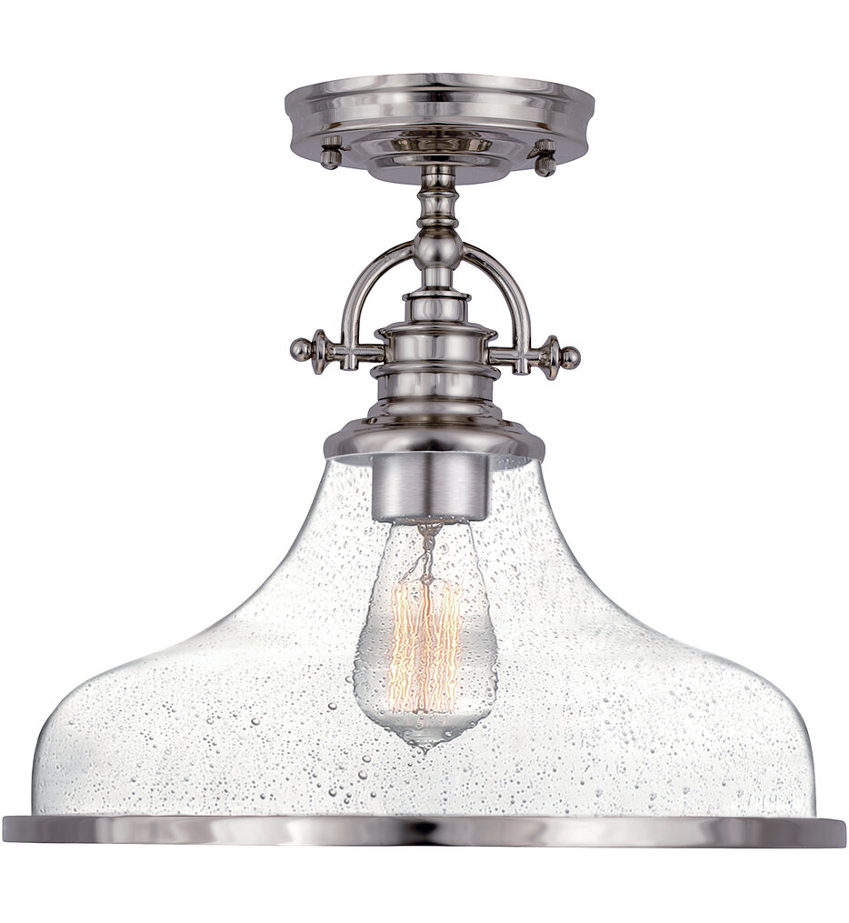 Quoizel - Grant 13.5" Semi-Flush Mount