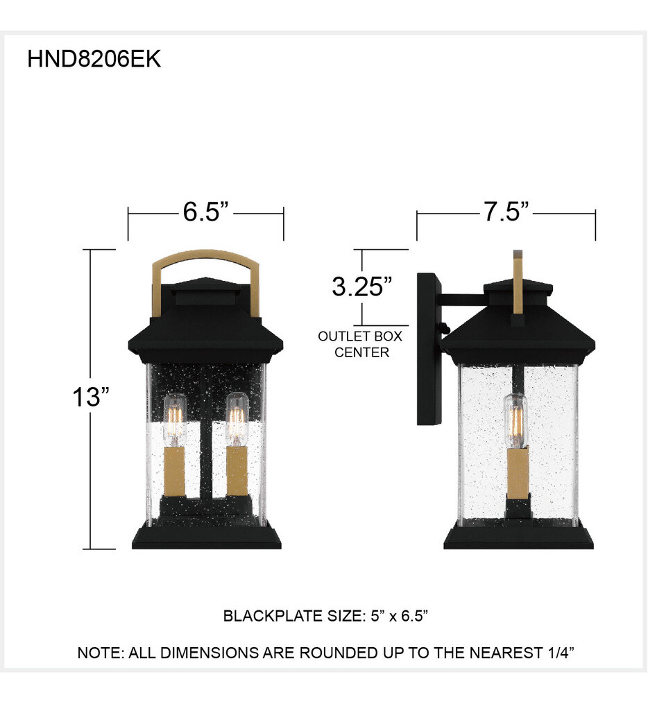Henderson 13" Outdoor Wall Sconce